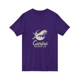 Unisex Jersey Short Sleeve V-Neck Tee