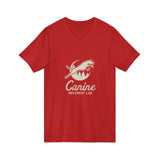 Unisex Jersey Short Sleeve V-Neck Tee