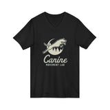 Unisex Jersey Short Sleeve V-Neck Tee