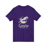 Unisex Jersey Short Sleeve V-Neck Tee