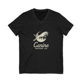 Unisex Jersey Short Sleeve V-Neck Tee