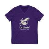 Unisex Jersey Short Sleeve V-Neck Tee