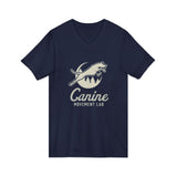 Unisex Jersey Short Sleeve V-Neck Tee