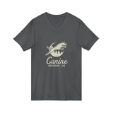 Unisex Jersey Short Sleeve V-Neck Tee