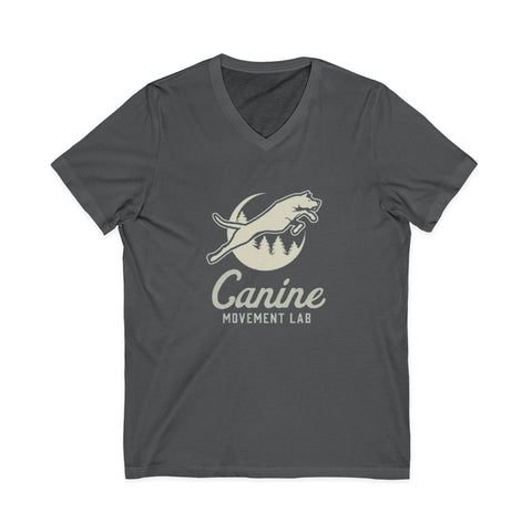 Unisex Jersey Short Sleeve V-Neck Tee