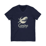 Unisex Jersey Short Sleeve V-Neck Tee