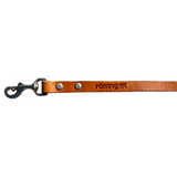 handmade leather dog leash