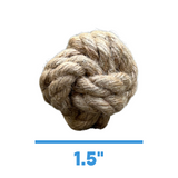 hemp rope dog tug toy